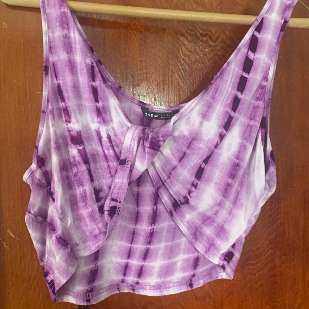 SHEIN KNOTTED COP TOP